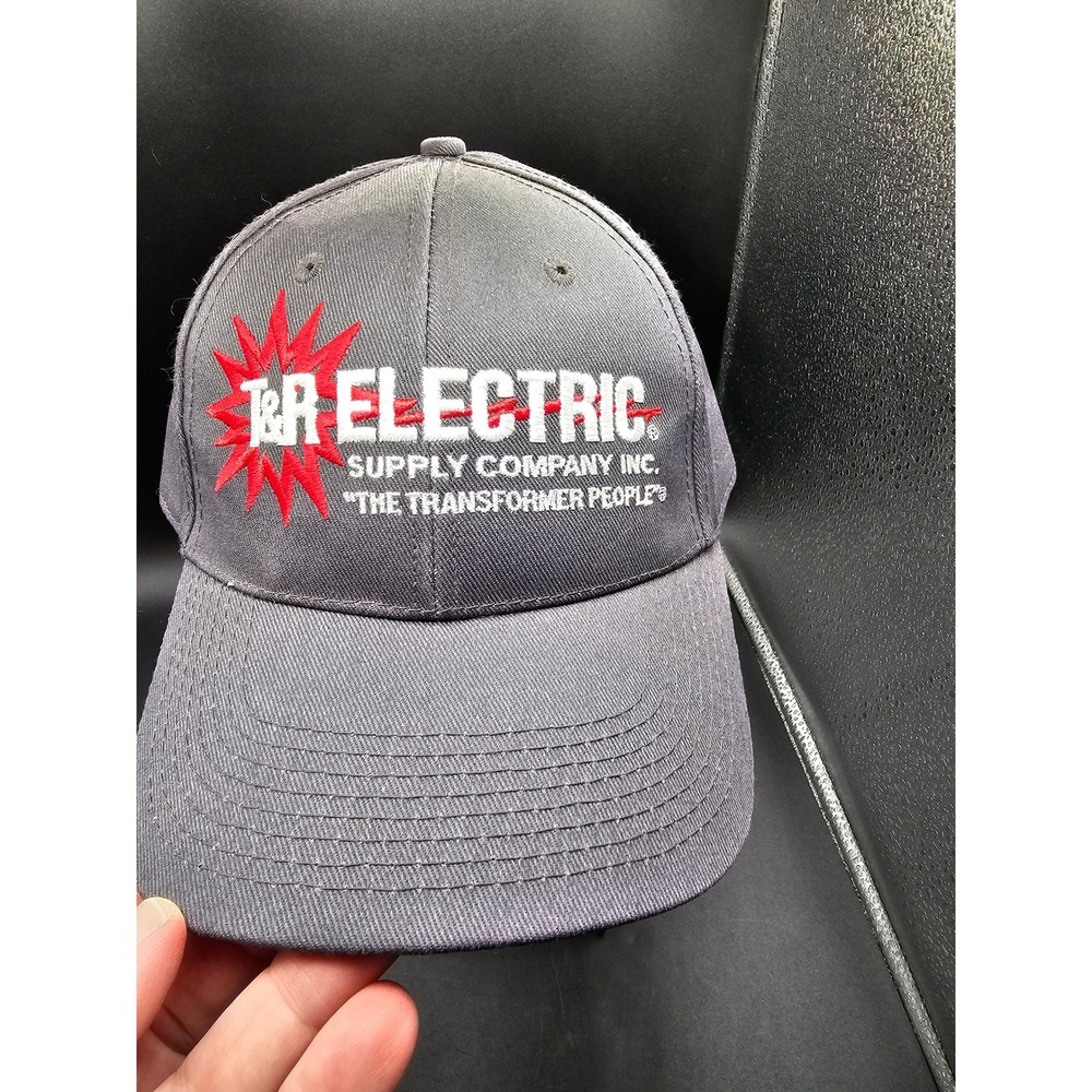 T&R Electric Supply Co The Transformer People Hat Gray Baseball Cap Colman SD